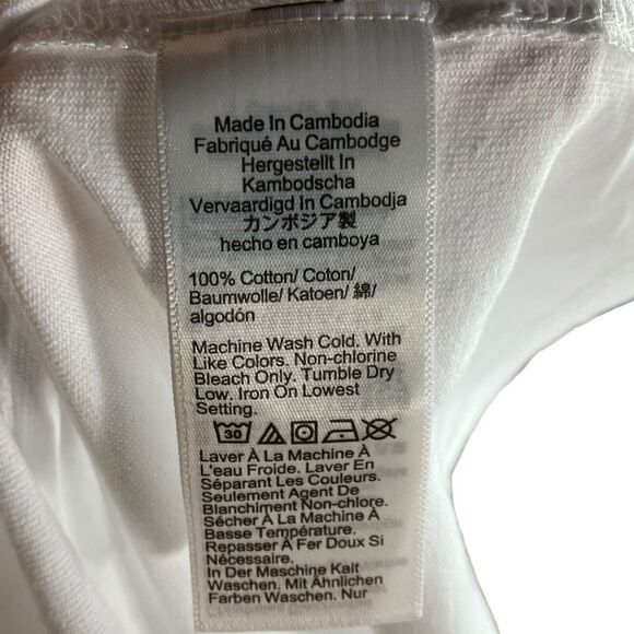 J Crew  T Shirt Men’s M White Relaxed Premium Tee NWT BN184 Relaxed Short Sleeve - Picture 5 of 8